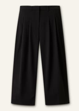 ME+EM Straight Crop Pant | Black | Image 5