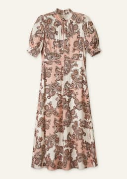 ME+EM Fit + Flare Maxi Dress | Pink Multi | Image 7