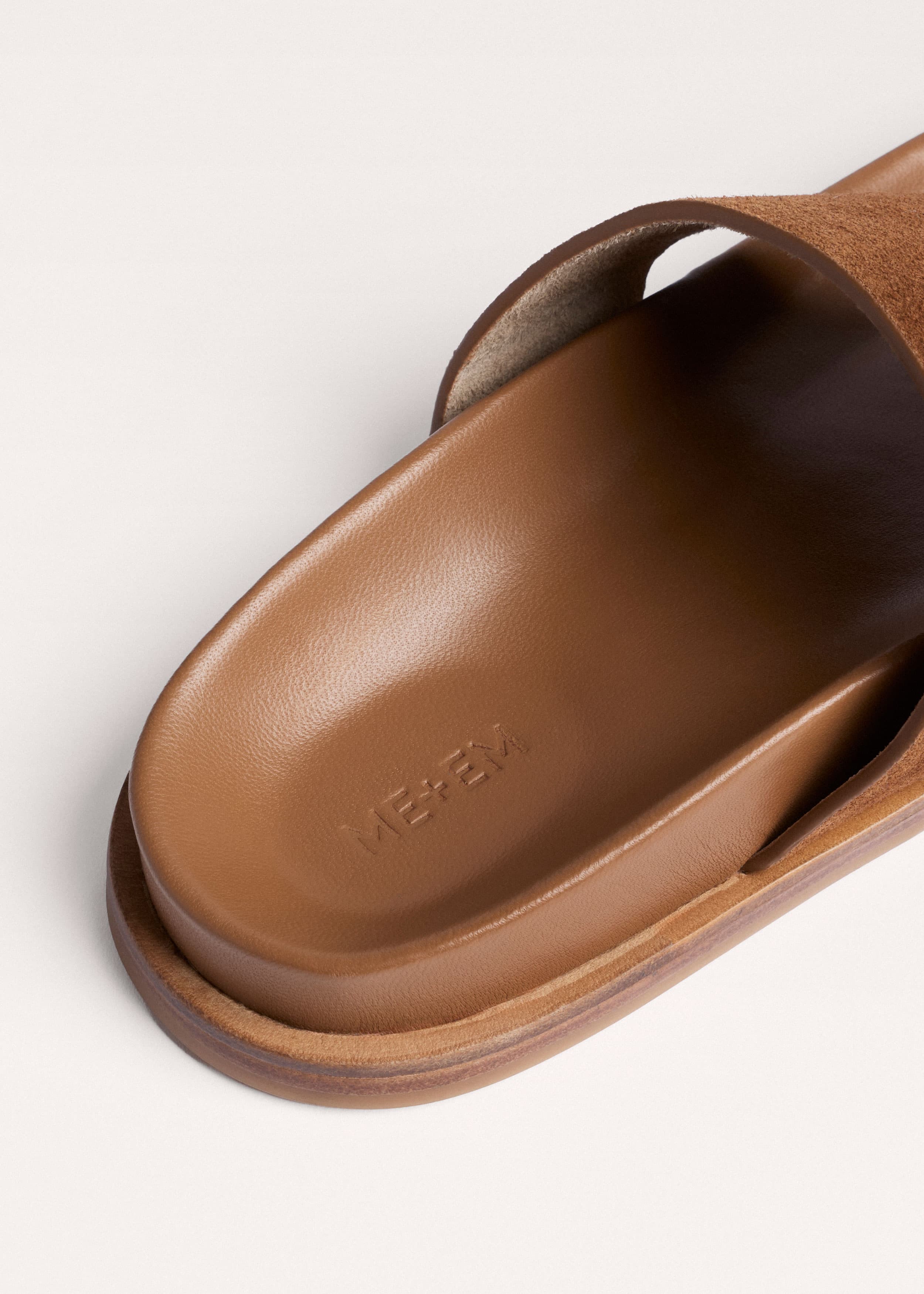 ME+EM Asymmetric Sandal | Tan | Image 5