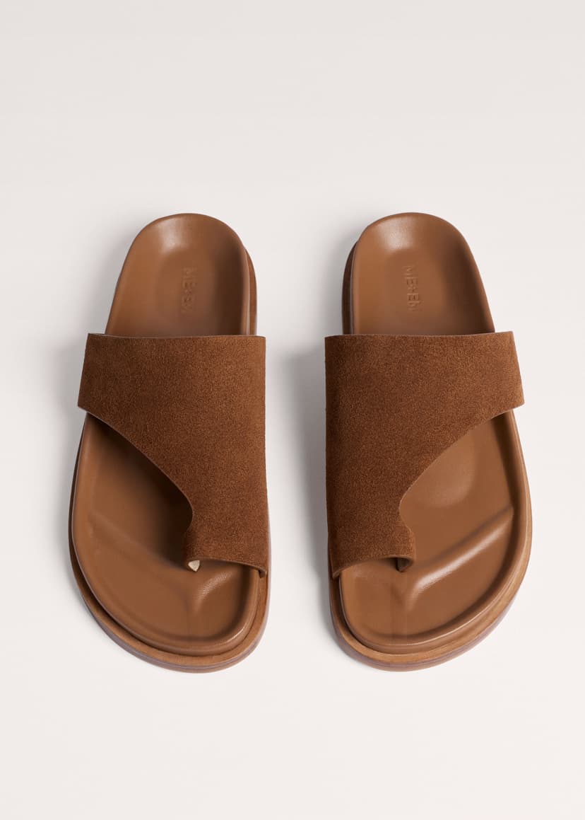 ME+EM Asymmetric Sandal | Tan | Image 1
