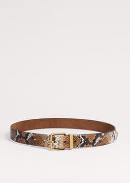 ME+EM Reversible Belt | Tan Multi/Light Chestnut | Image 2