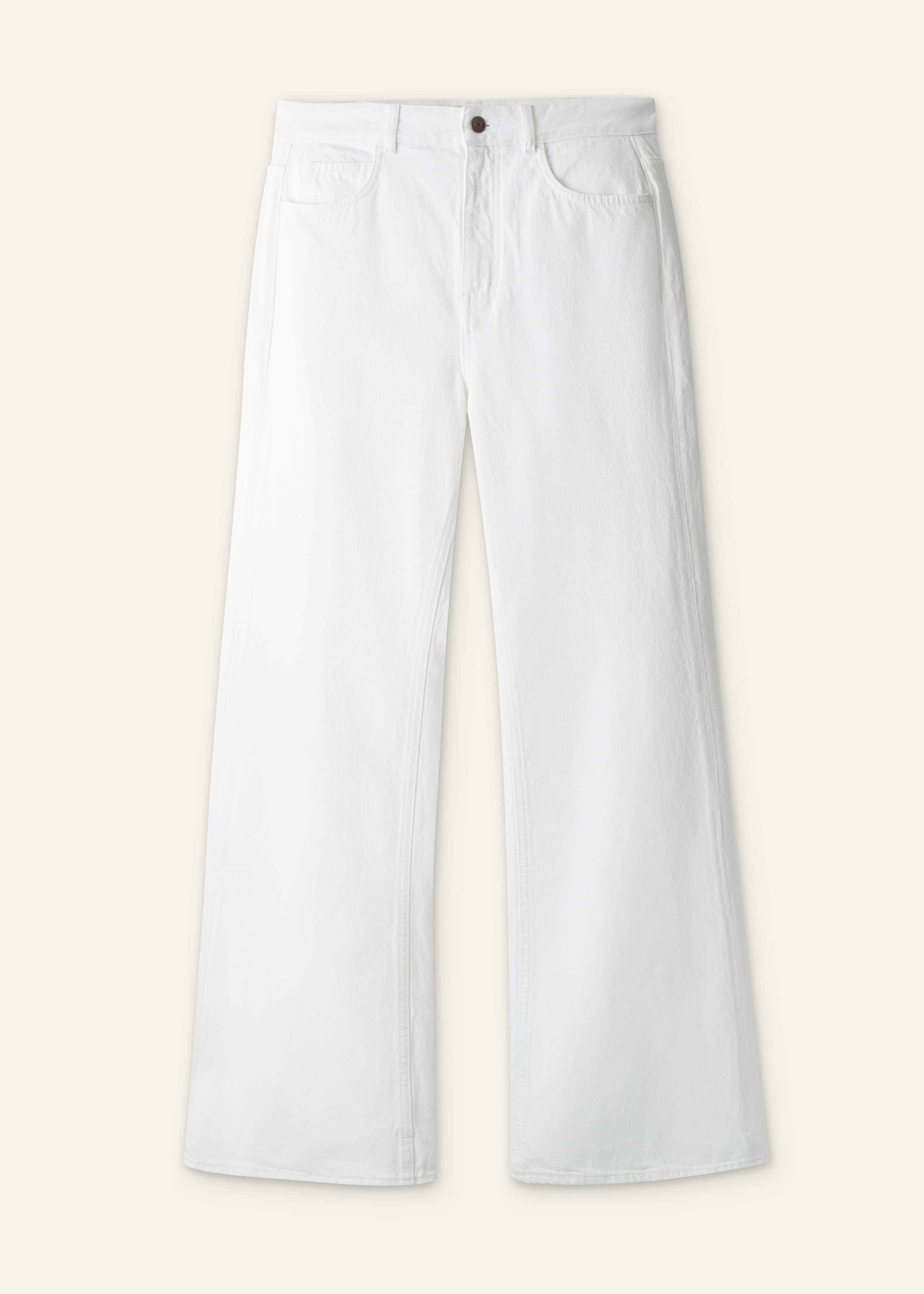 ME+EM Leg Elongator Jean | Soft White Wash | Image 7