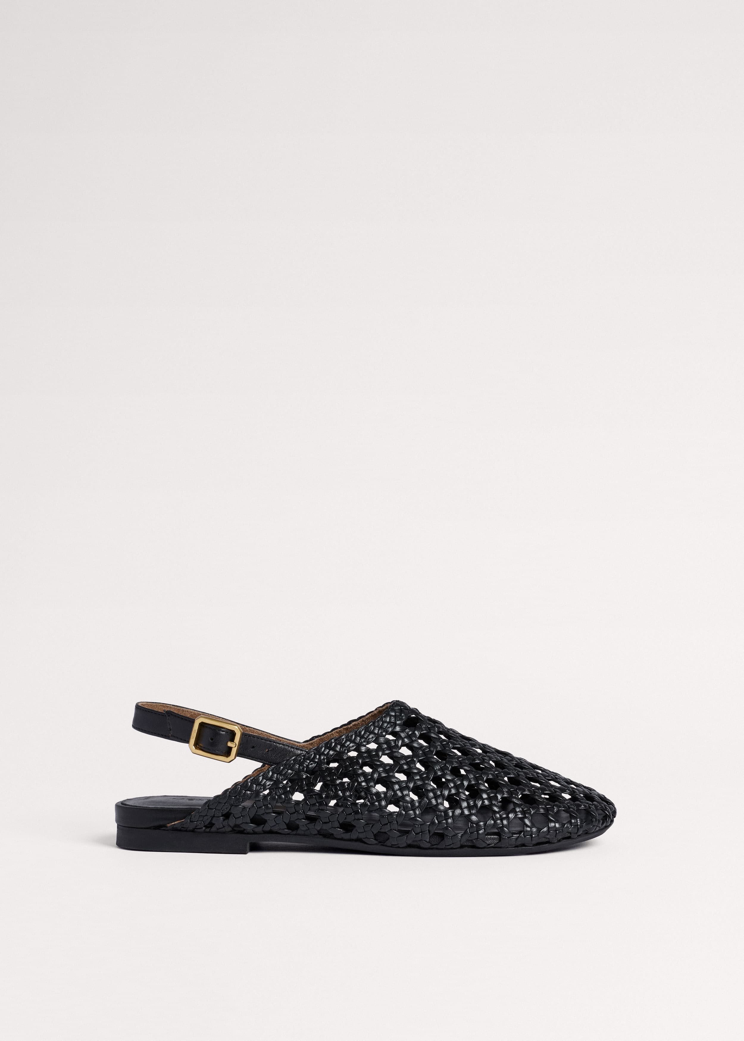 Woven Slingback Shoe