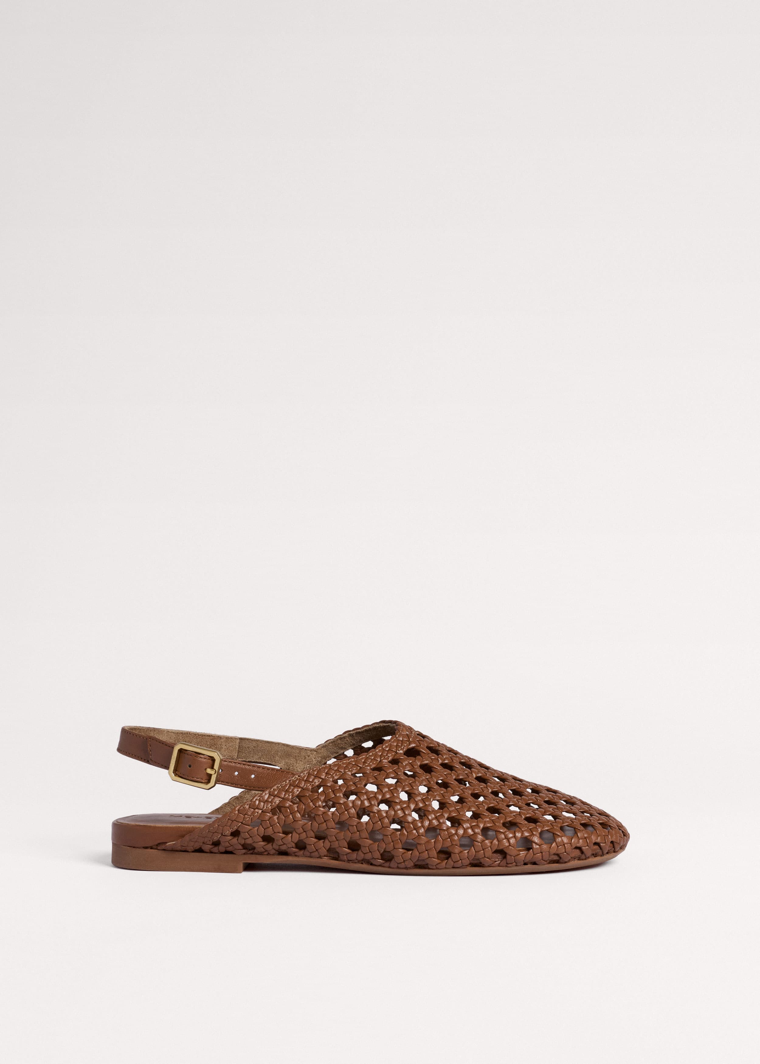 Woven Slingback Shoe