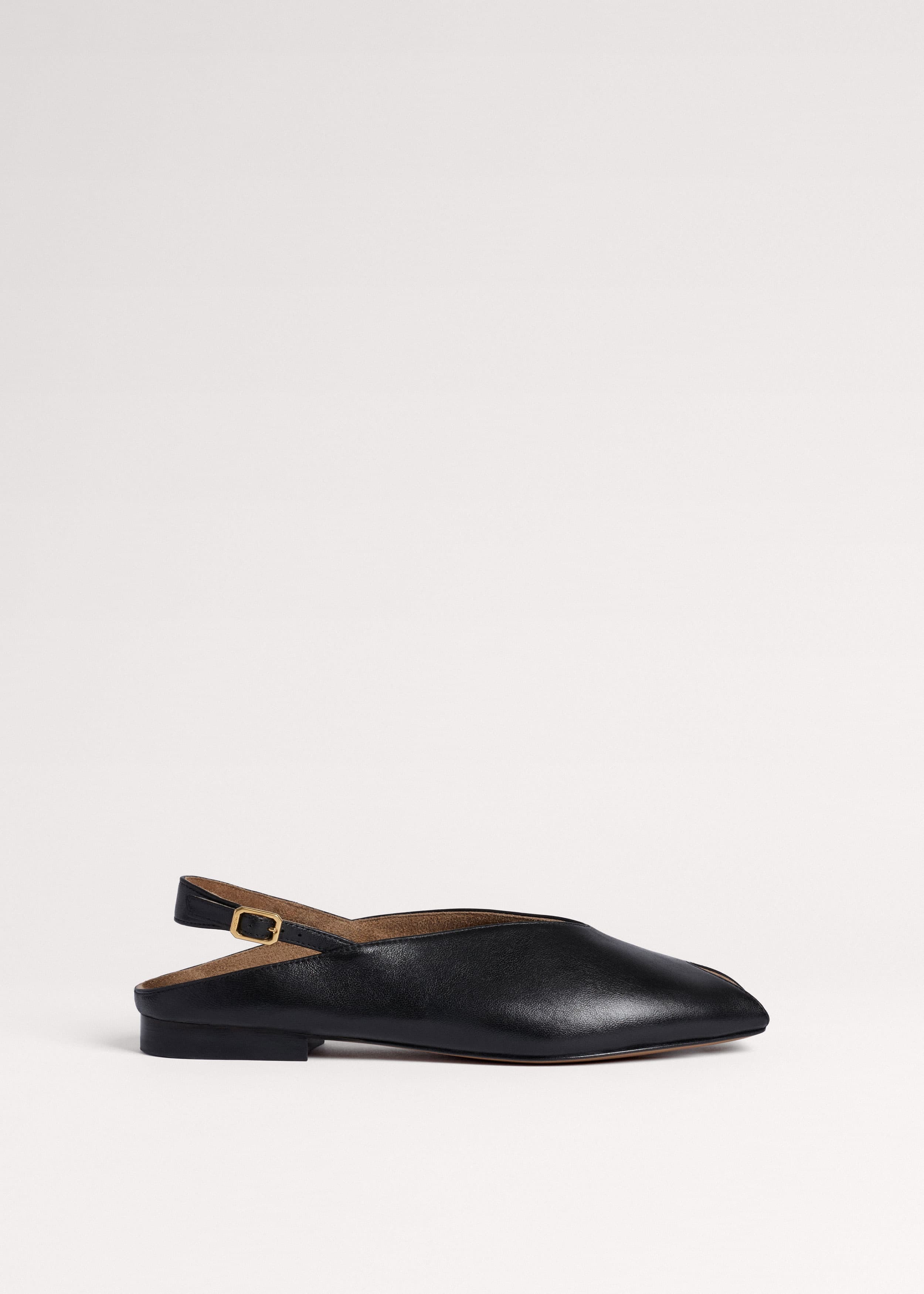 Peep Toe Flat