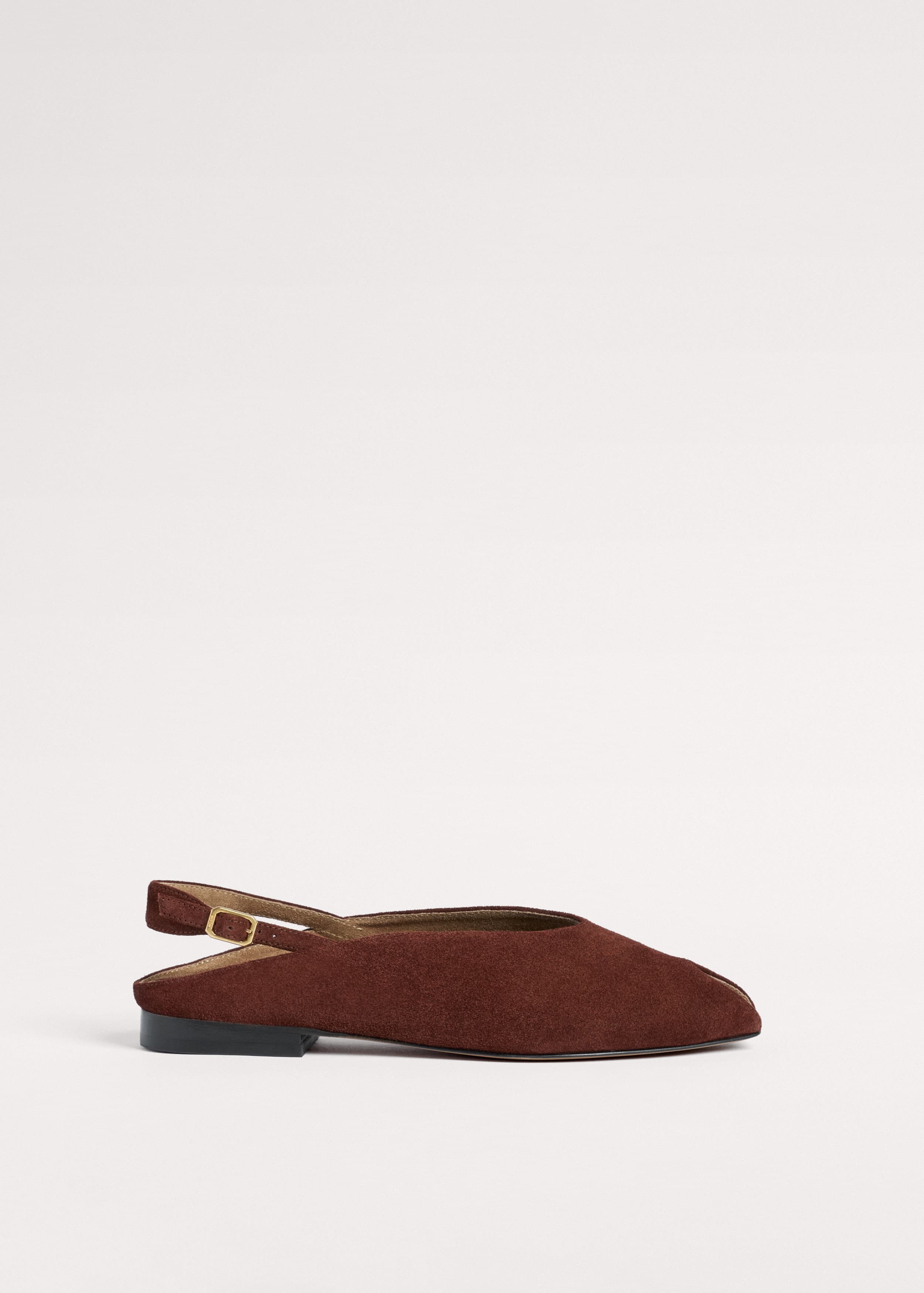 Peep Toe Flat