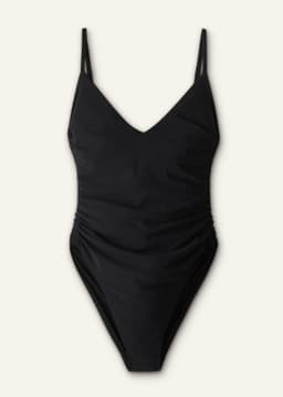 ME+EM Ruched Swimsuit | Black | Image 5