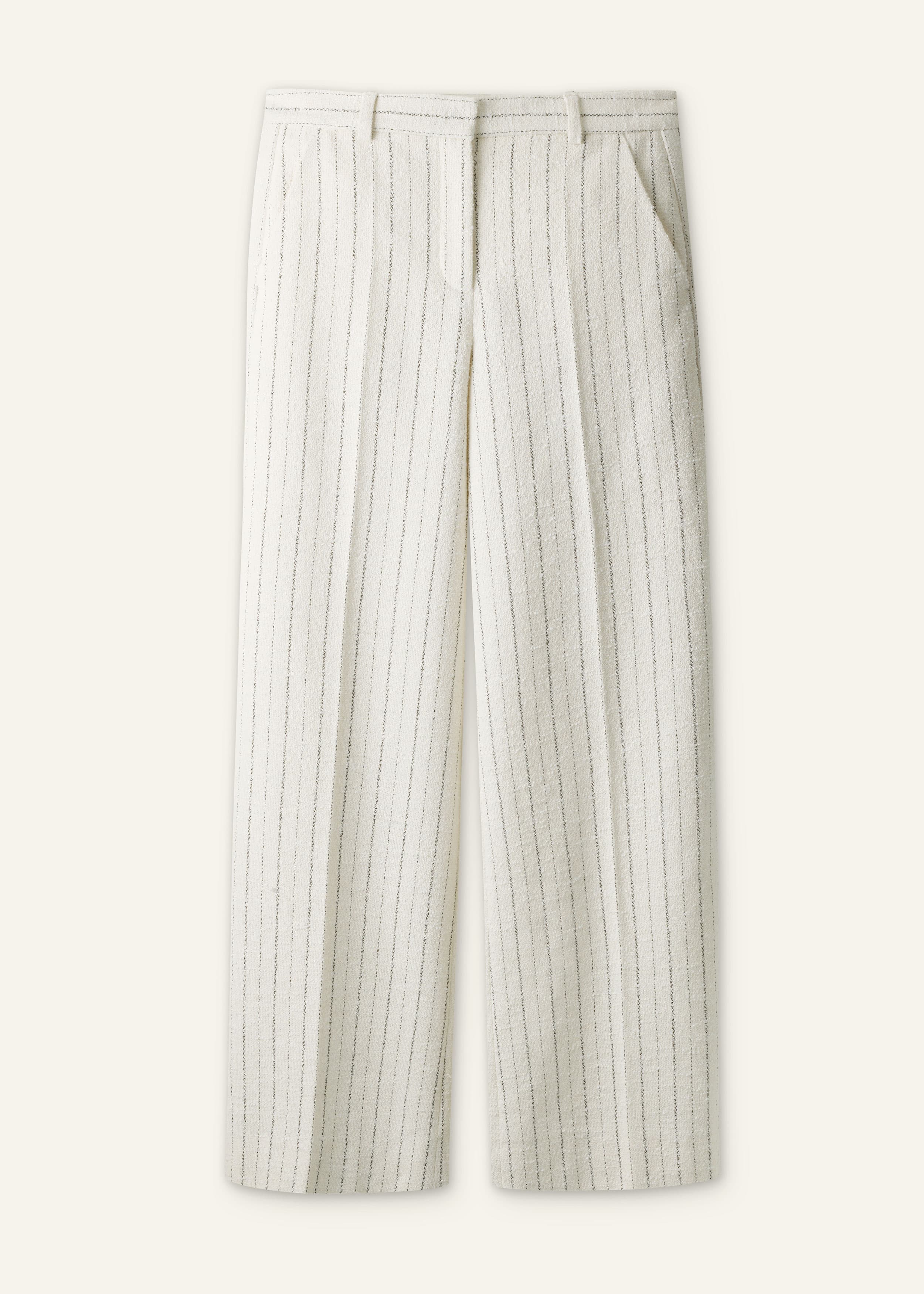 ME+EM Leg Elongator Pant | Ivory | Image 7