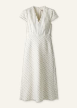 ME+EM Fit + Flare Midi Dress | Ivory | Image 7