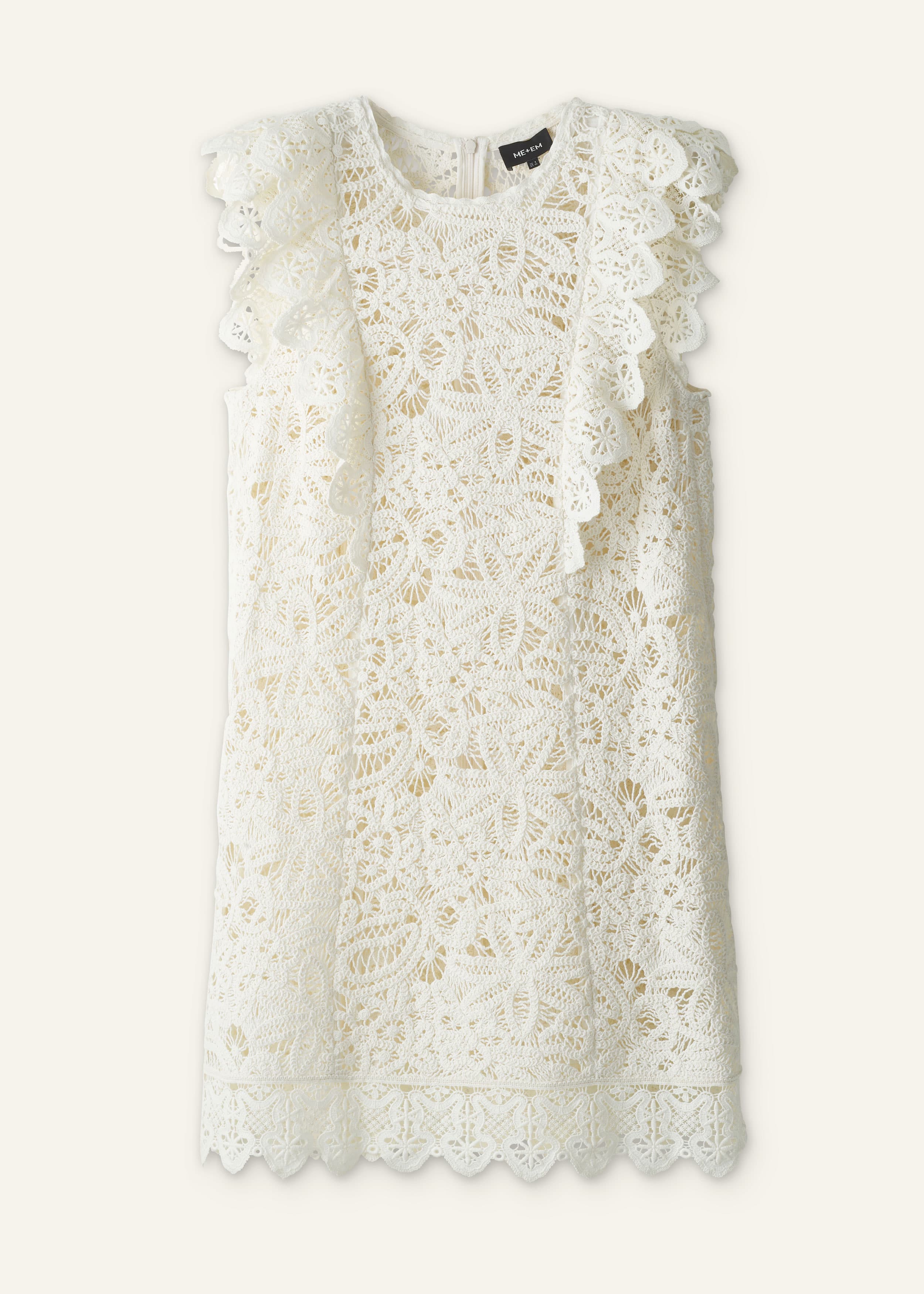 ME+EM 2-in-1 Dress | Light Cream | Image 7