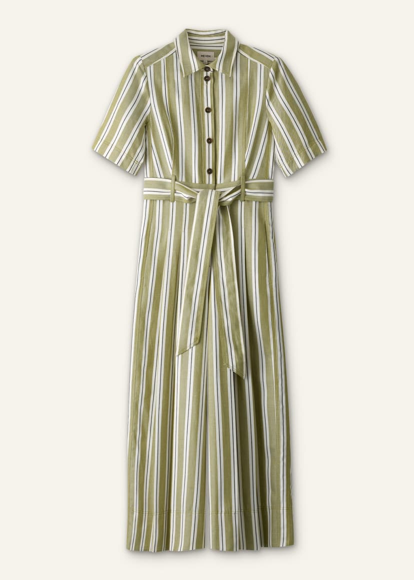 ME+EM Crop Wide-Leg Jumpsuit | Olive/Multi | Image 7