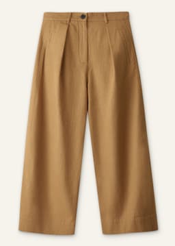 ME+EM Pleat Barrel Pant | Tobacco  | Image 7