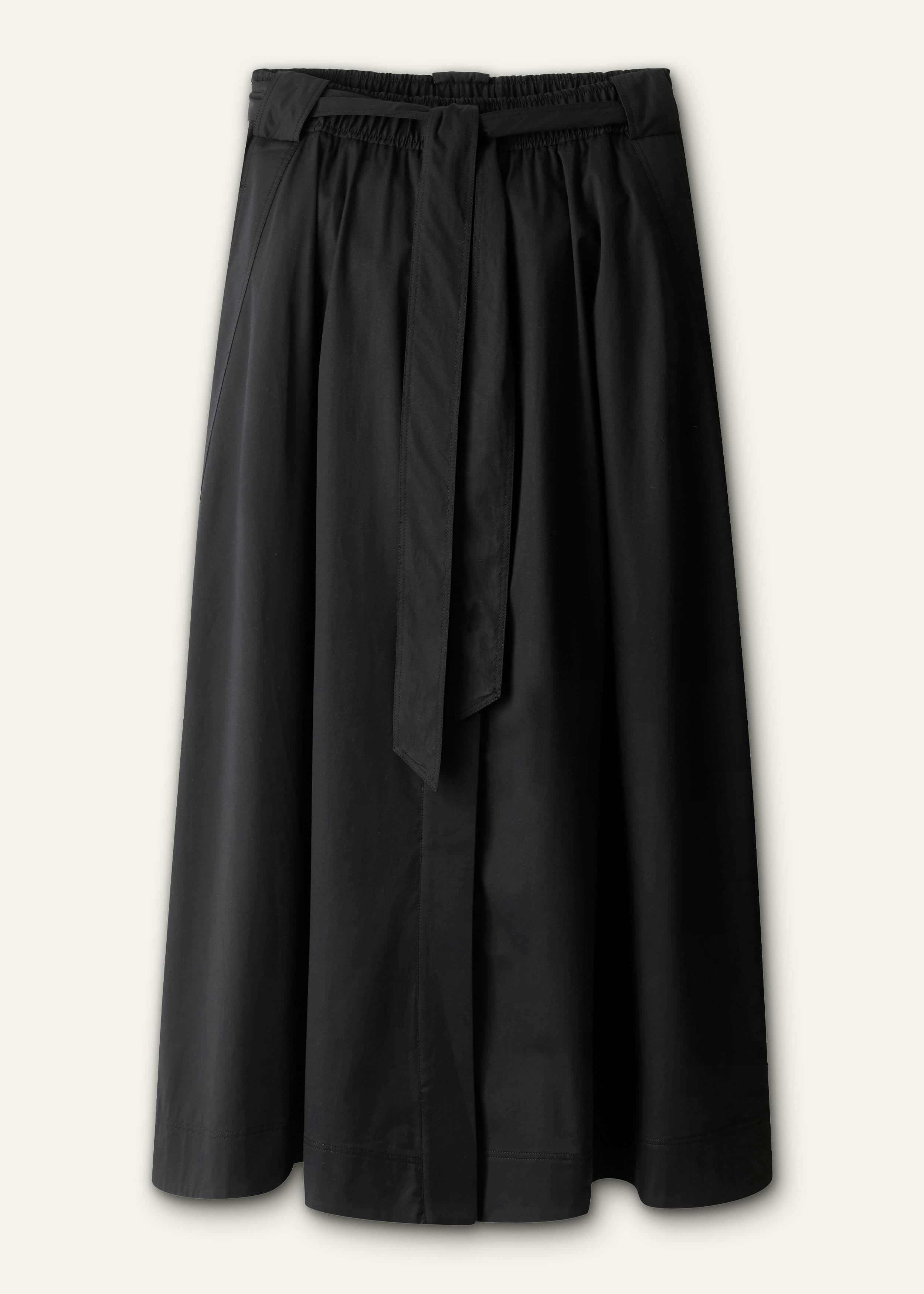 ME+EM Button Front Maxi Skirt | Black | Image 7