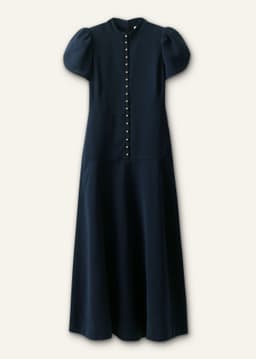 ME+EM A-Line Maxi Dress | Navy | Image 5