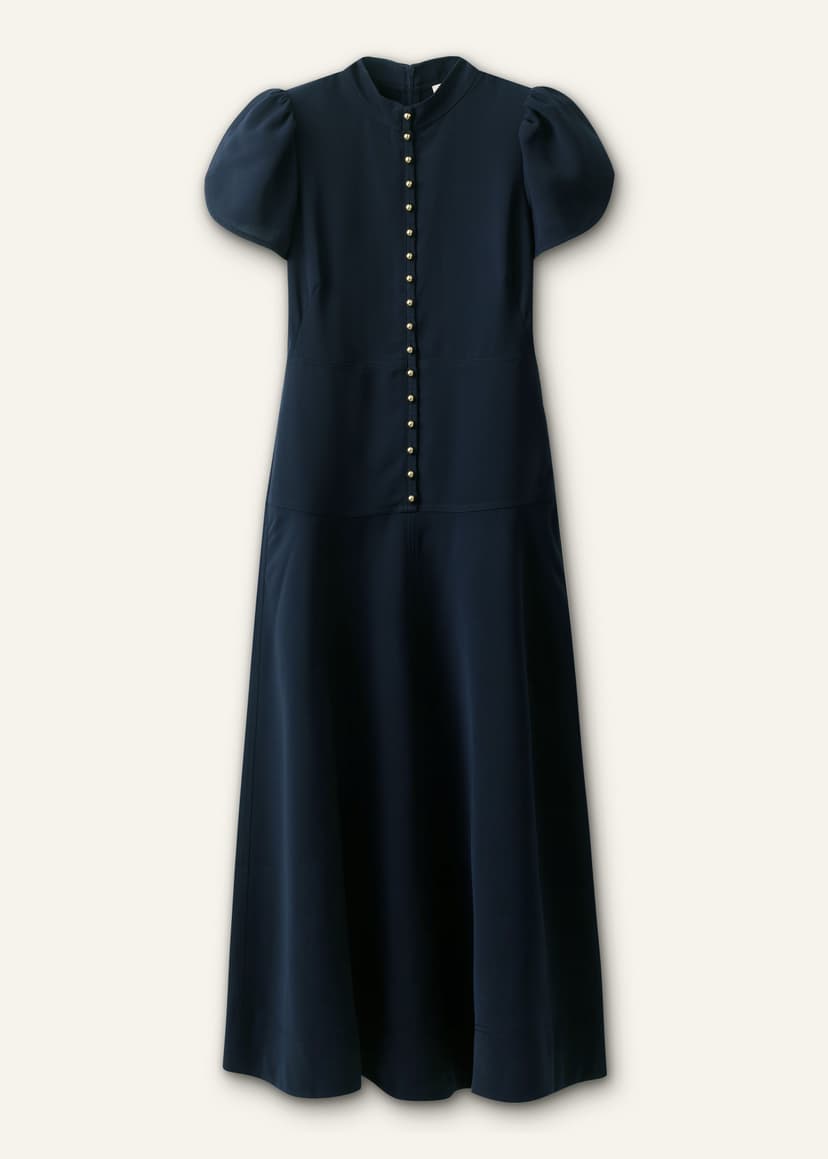 ME+EM A-Line Maxi Dress | Navy | Image 5
