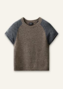 ME+EM Baby Tee | Hazelnut/Charcoal | Image 7