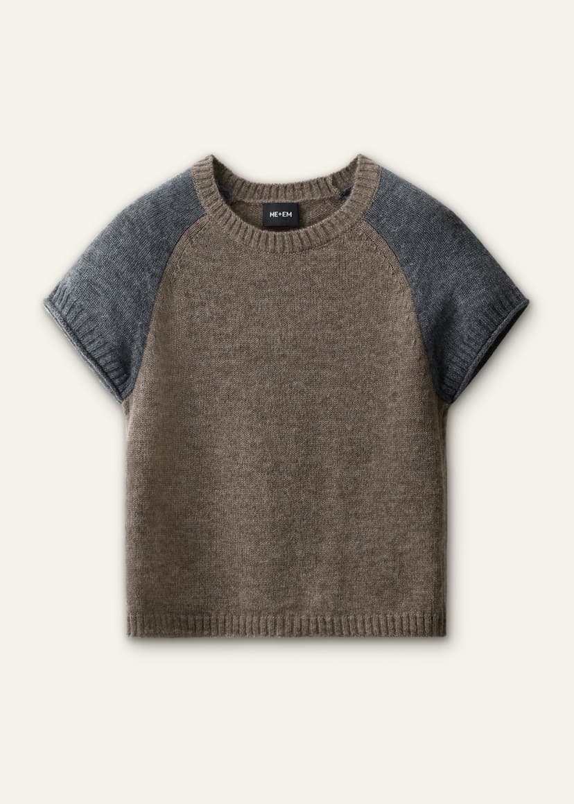 ME+EM Baby Tee | Hazelnut/Charcoal | Image 7