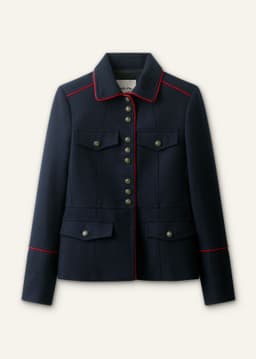 ME+EM Slim Utility Jacket | Navy | Image 7