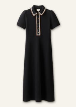 ME+EM Fit + Flare Midi Dress | Black | Image 7