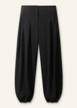 ME+EM Pleated Balloon Pant | Black | Image 7