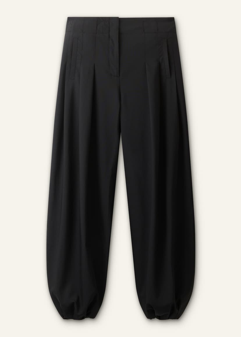 ME+EM Pleated Balloon Pant | Black | Image 7