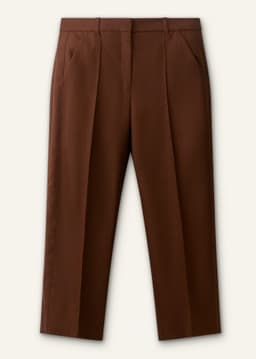 ME+EM Straight Crop Pant | Pecan Brown | Image 7