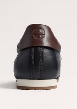 ME+EM Retro Runner Sneaker | Black/Brown | Image 4