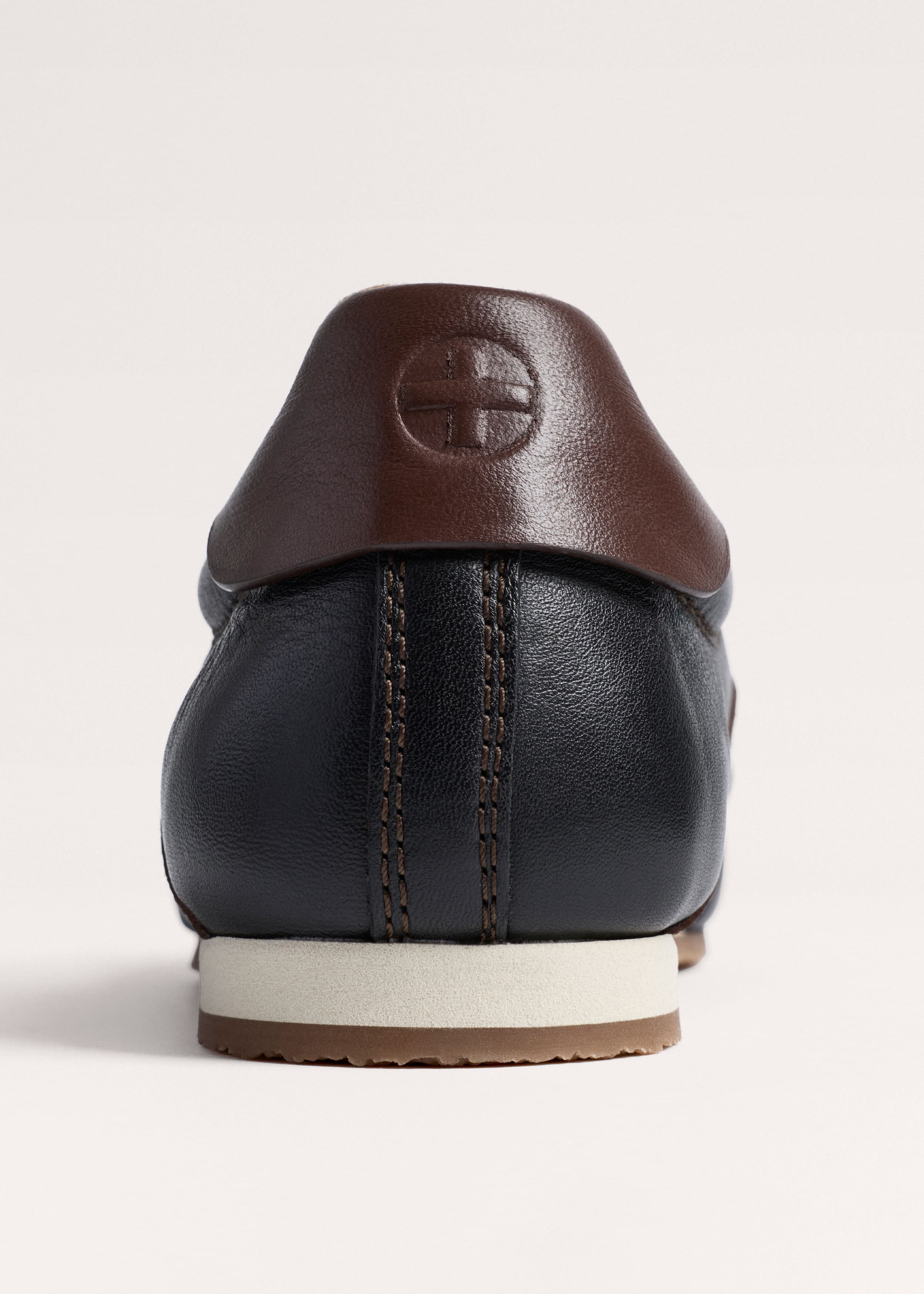 ME+EM Retro Runner Sneaker | Black/Brown | Image 4
