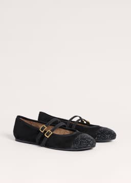 ME+EM AM-PM Ballet Flat | Black | Image 5