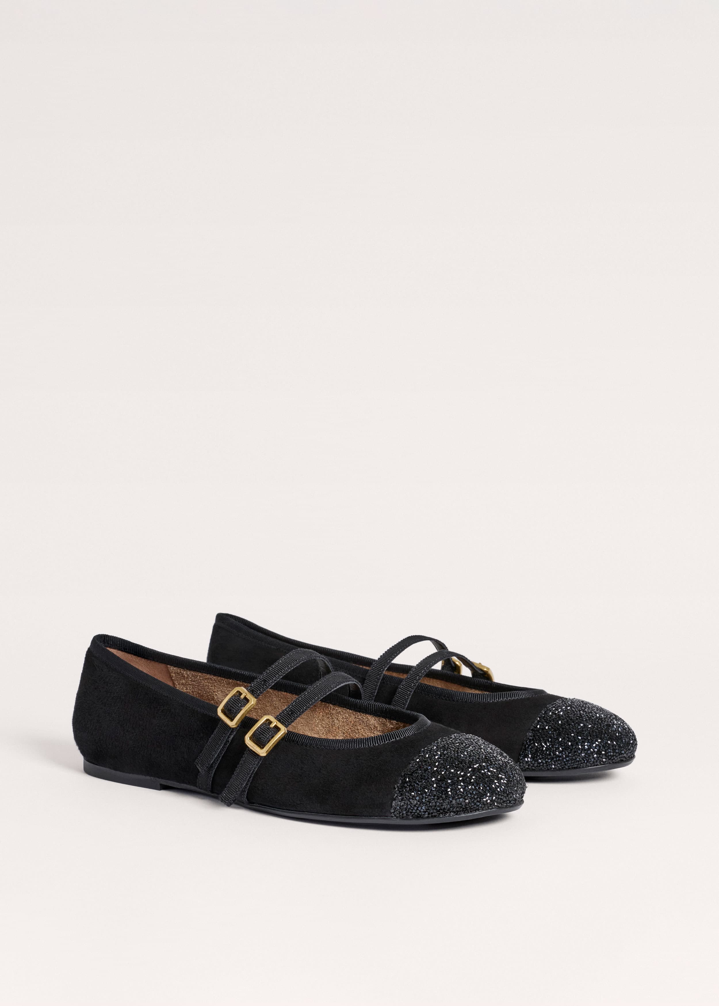 ME+EM AM-PM Ballet Flat | Black | Image 5