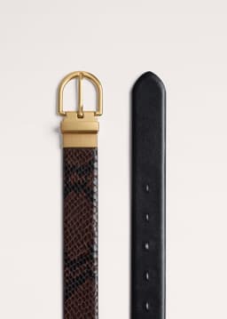 ME+EM Reversible Belt | Chocolate/Black | Image 2