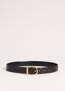 ME+EM Reversible Belt | Chocolate/Black | Image 1