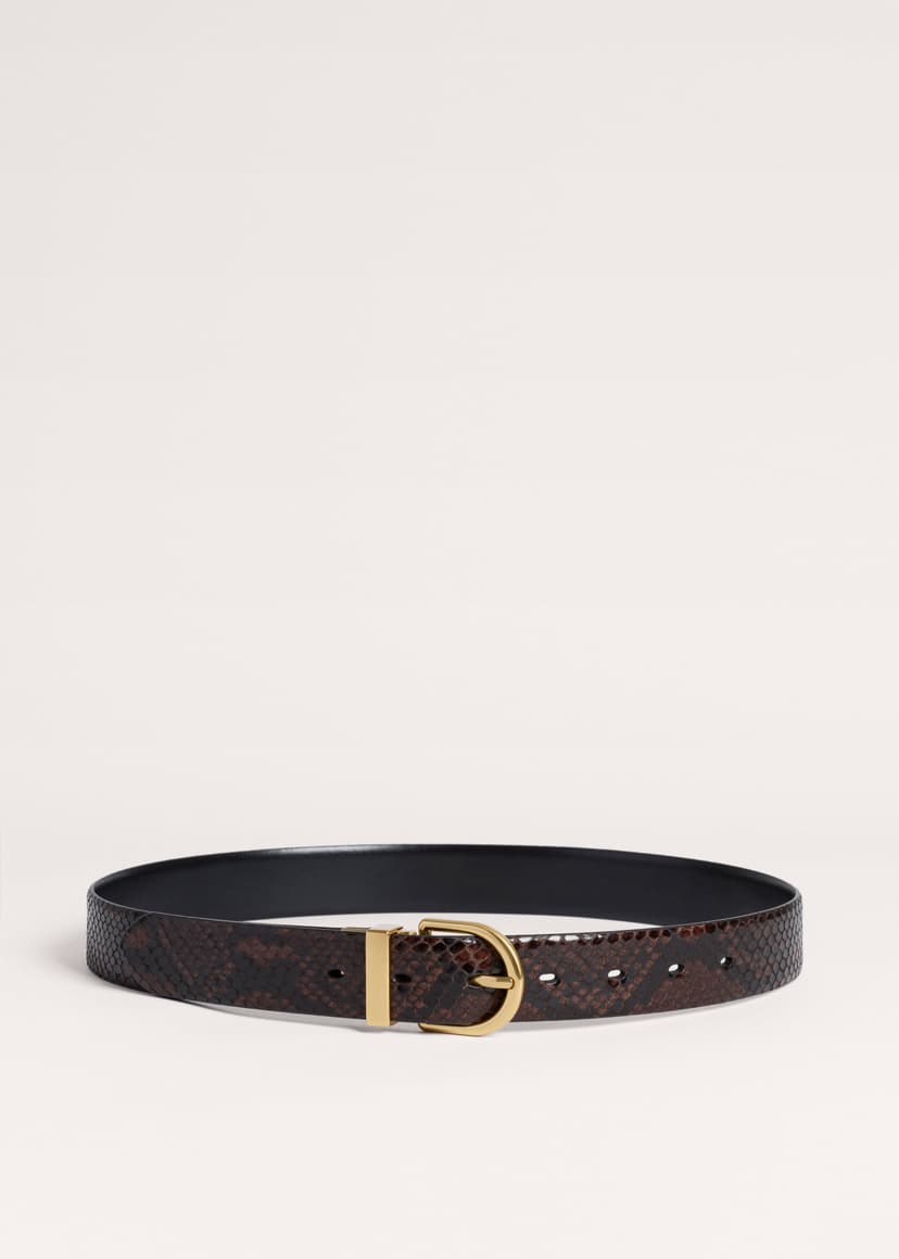 ME+EM Reversible Belt | Chocolate/Black | Image 1