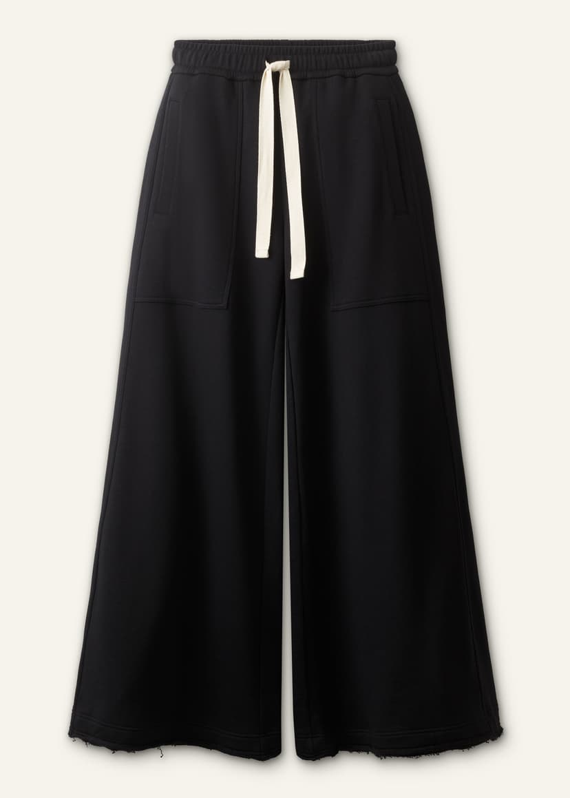 ME+EM Wide-Leg Track Pant | Black | Image 6