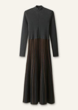 ME+EM Elongator Knit Maxi Dress | Charcoal Multi | Image 7