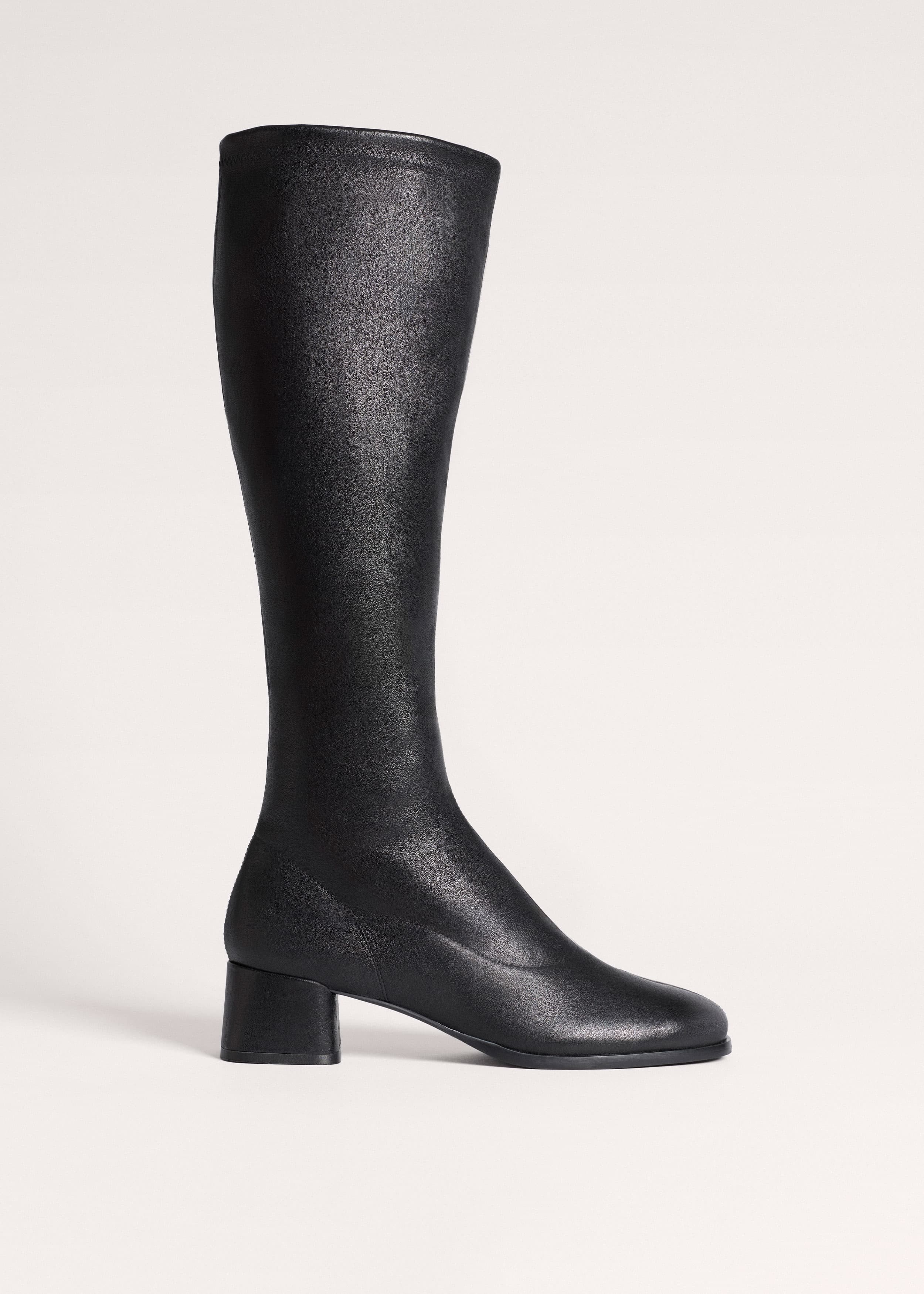 Stretch Knee-High Boot