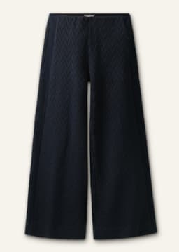 ME+EM Wide-Leg Track Pant | Navy/Rich Olive | Image 7