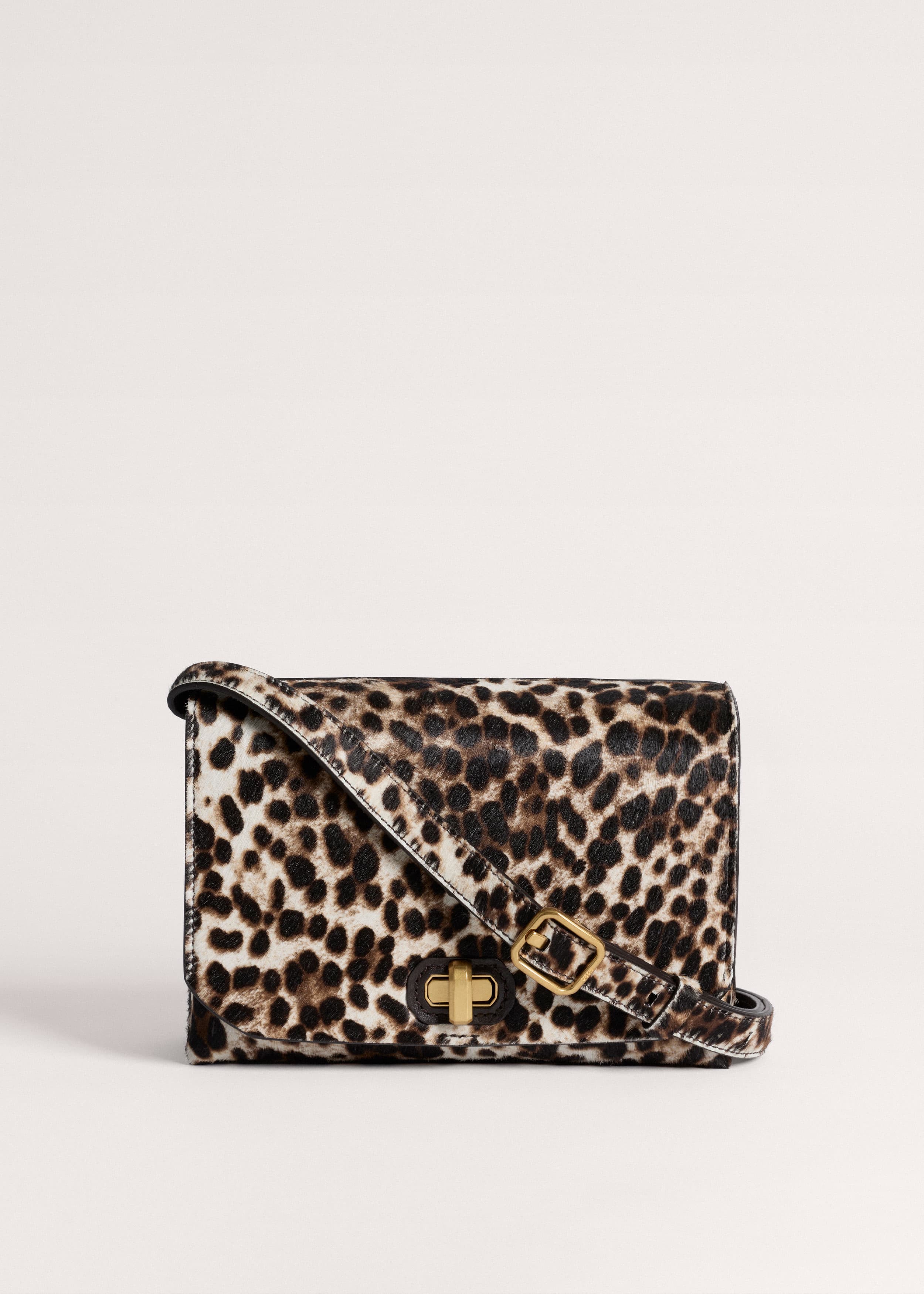 2-Way Leopard Crossbody Bag