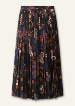 ME+EM Slit Full-Length Skirt | Black Multi | Image 6