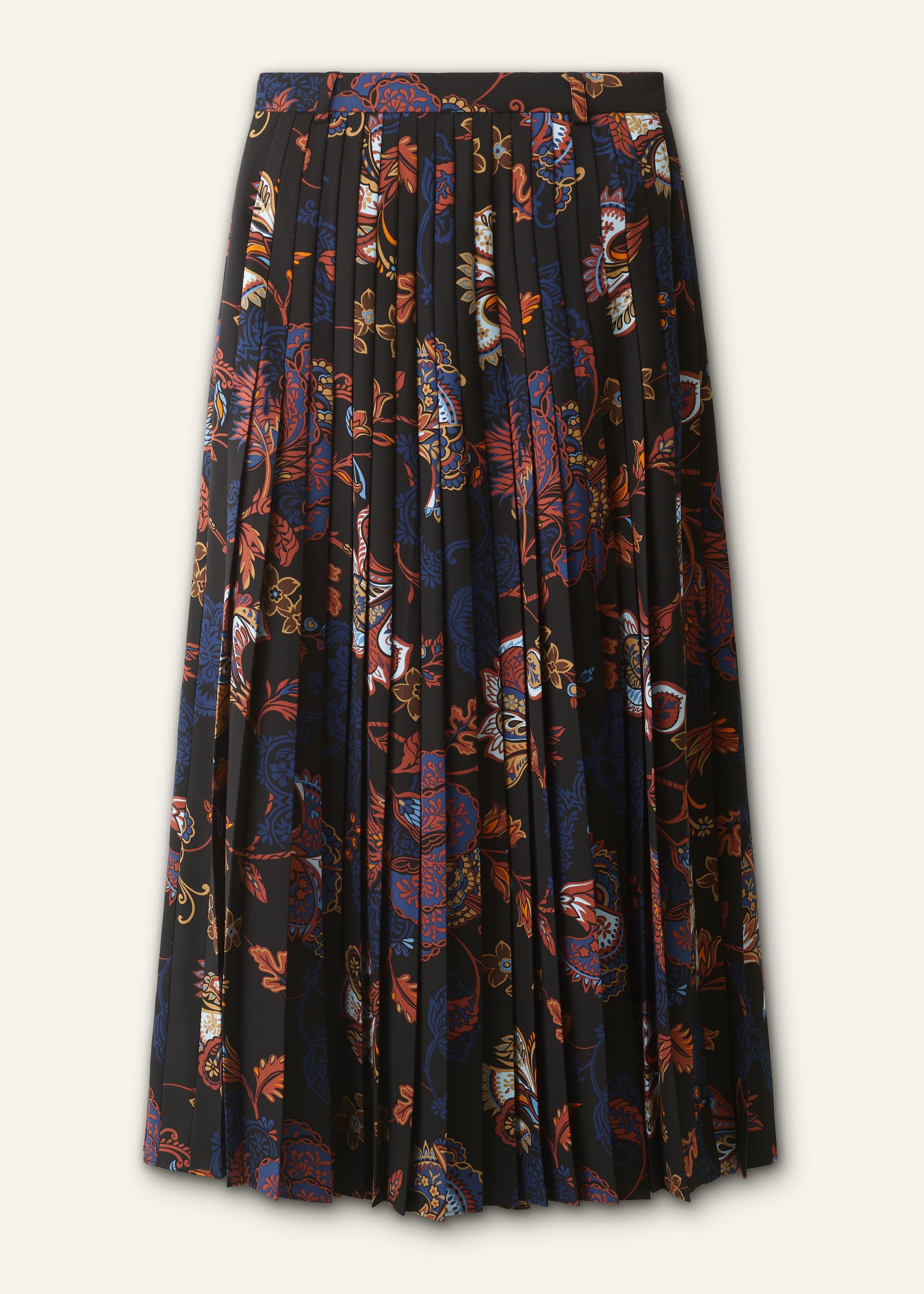 ME+EM Slit Full-Length Skirt | Black Multi | Image 6