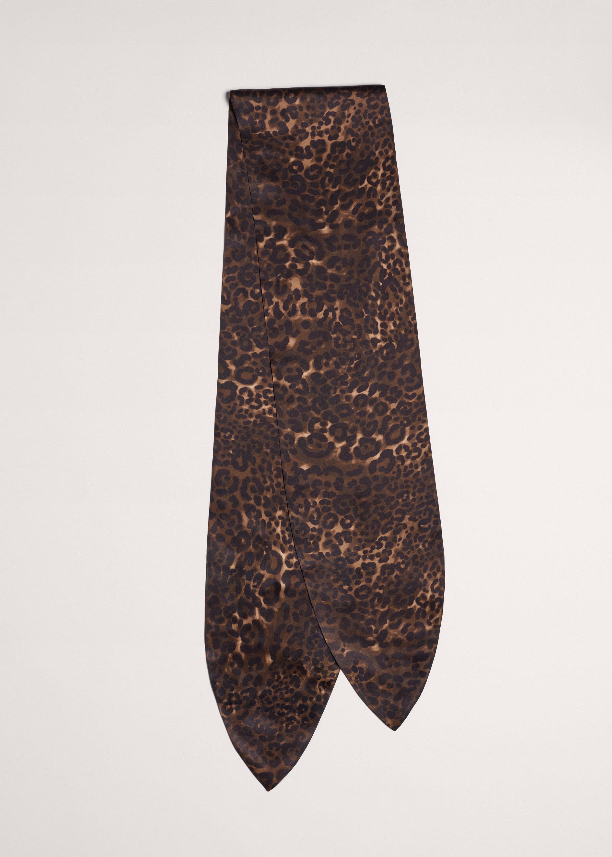 Leopard Print Evening Scarf