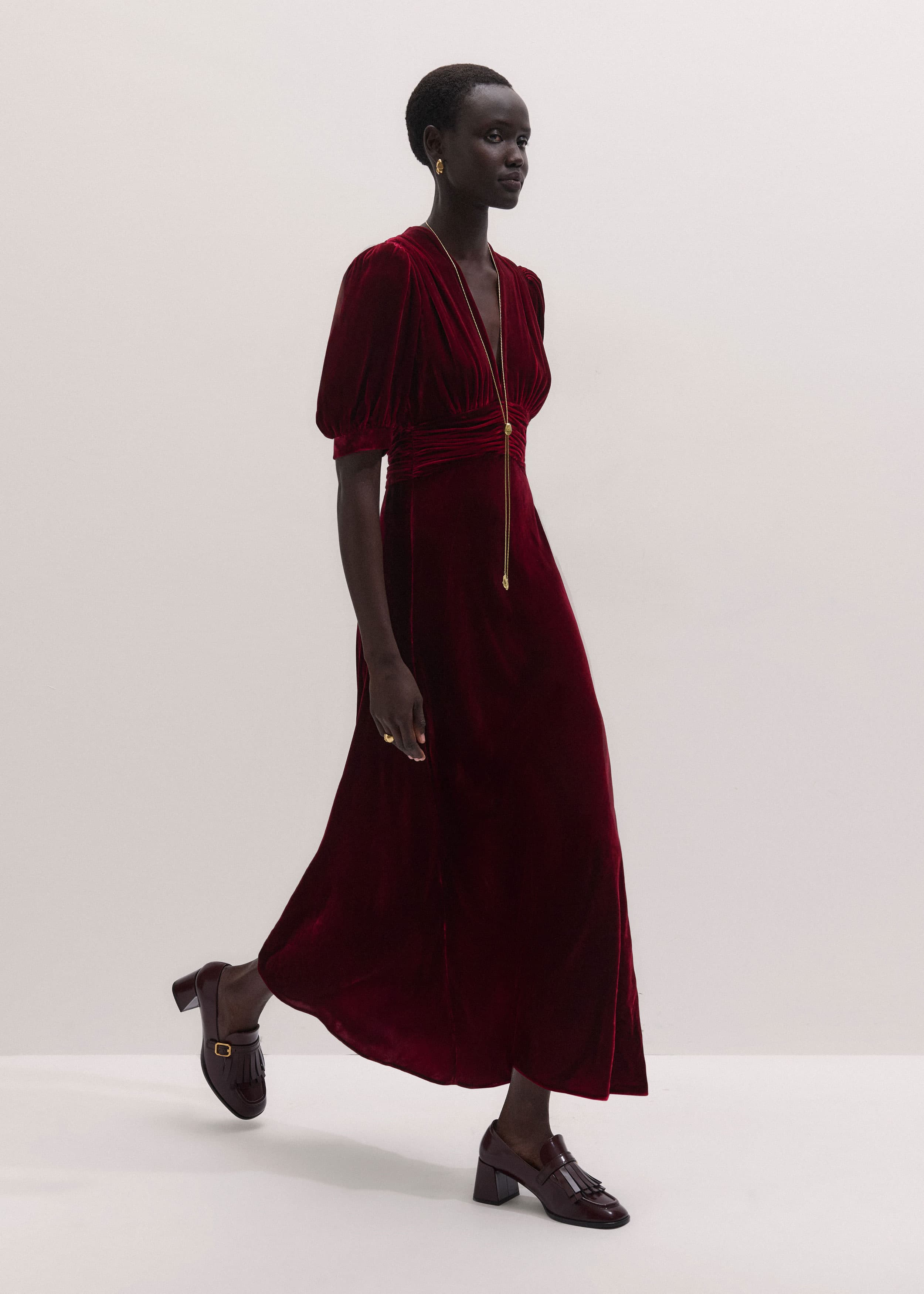 Fit + Flare Maxi Dress