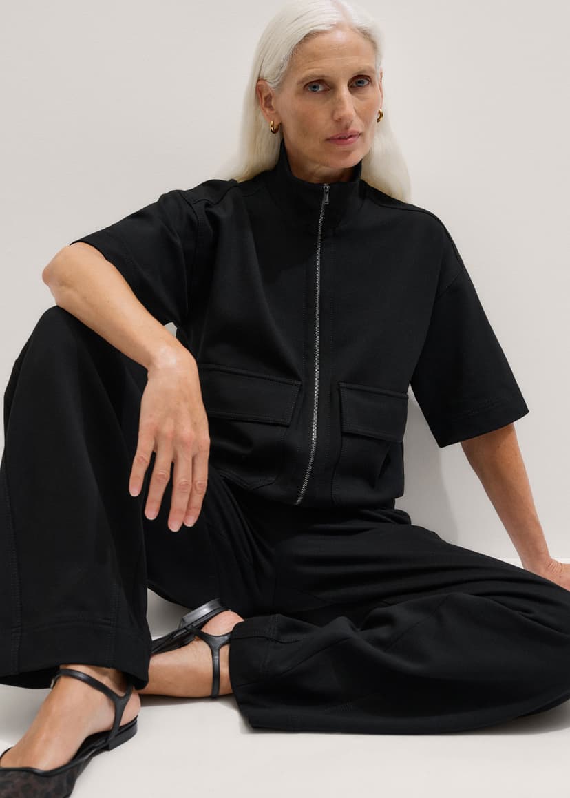 ME+EM Travel Two-Piece Co-ord | Black | Image 2
