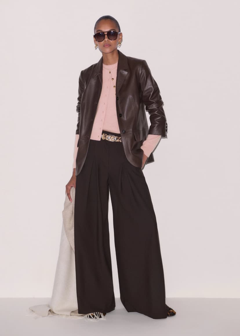 ME+EM Vest + Cardigan Co-ord | Smoke Pink | Image 3