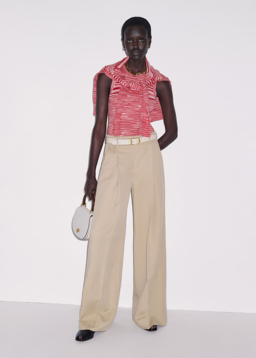 ME+EM Vest + Cardigan Co-ord | Red Multi | Image 2