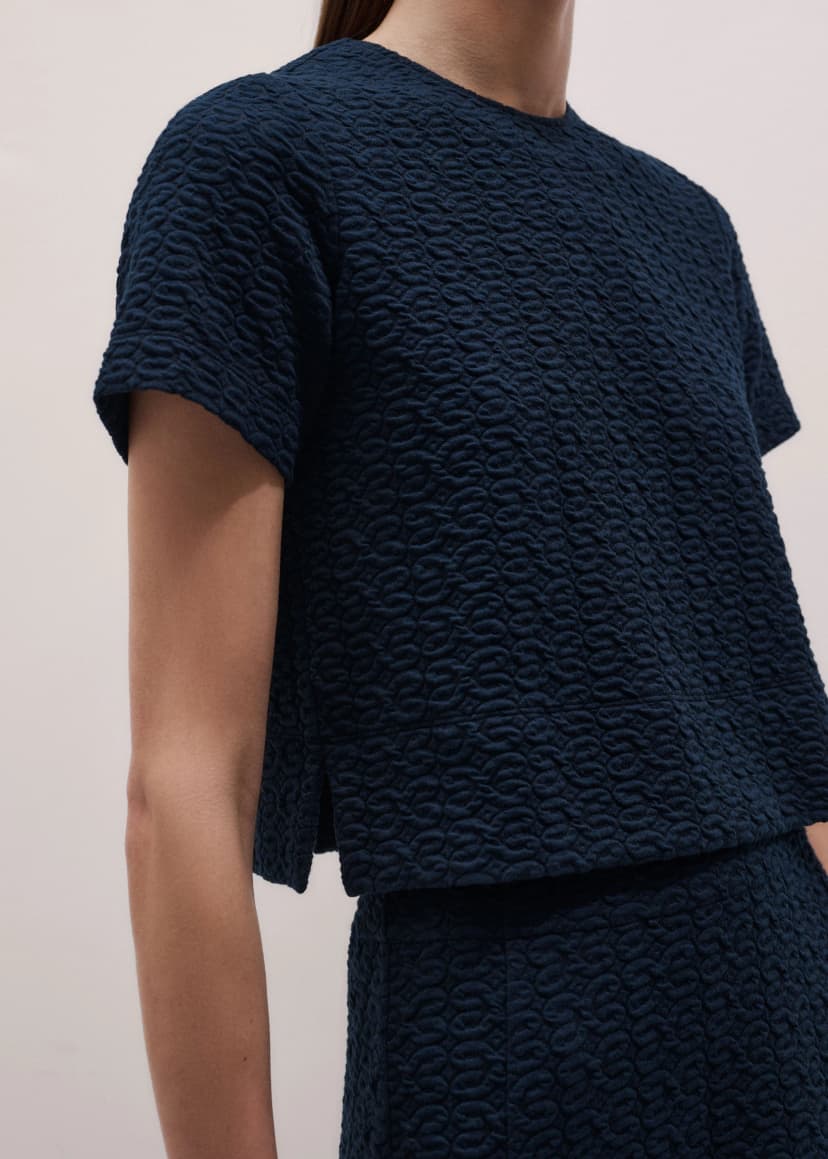 ME+EM Midi Skirt Co-ord | Navy | Image 3