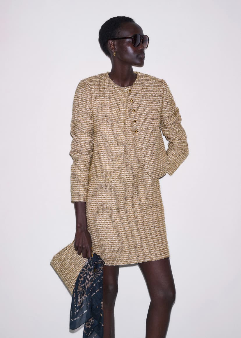 ME+EM Metallic Co-ord | Gold Toned | Image 1