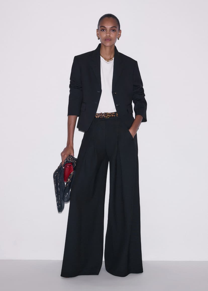 ME+EM Short Blazer Suit | Black | Image 3
