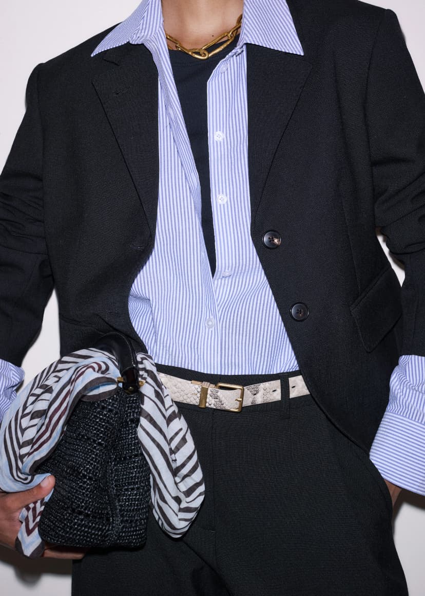 ME+EM Short Blazer Suit | Black | Image 2
