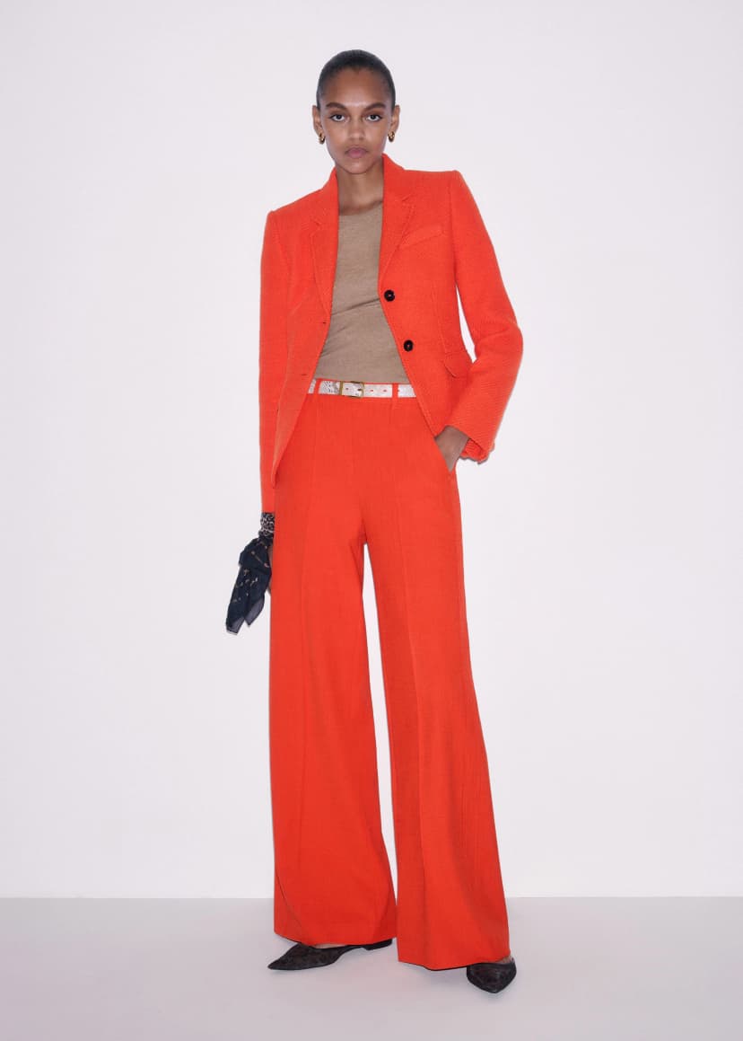 ME+EM Soft Sculpt Suit | Tangerine Orange | Image 1